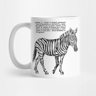 Zebra Print Mug